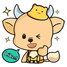 Cow Bear sticker #15563310