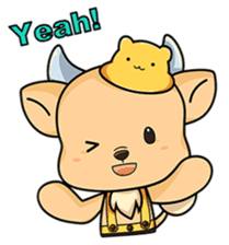 Cow Bear sticker #15563314