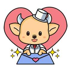 Cow Bear sticker #15563317