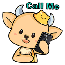 Cow Bear sticker #15563320