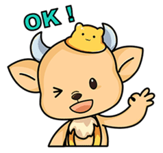 Cow Bear sticker #15563322