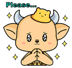 Cow Bear sticker #15563323