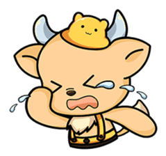 Cow Bear sticker #15563325