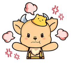 Cow Bear sticker #15563326