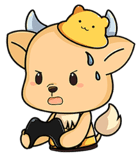 Cow Bear sticker #15563334