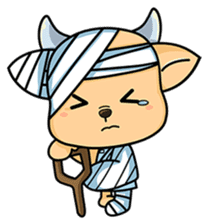 Cow Bear sticker #15563340