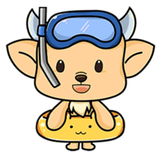 Cow Bear sticker #15563341