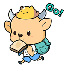 Cow Bear sticker #15563344