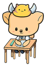 Cow Bear sticker #15563345