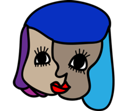 Conjoined twins sticker #15563469