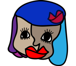 Conjoined twins sticker #15563470