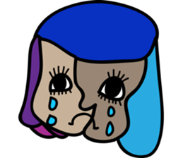 Conjoined twins sticker #15563474