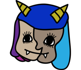 Conjoined twins sticker #15563477