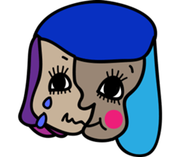 Conjoined twins sticker #15563485