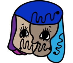 Conjoined twins sticker #15563487