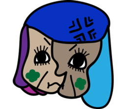 Conjoined twins sticker #15563488