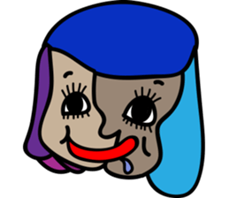 Conjoined twins sticker #15563490