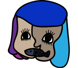 Conjoined twins sticker #15563493