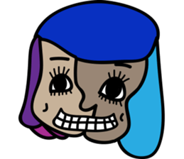 Conjoined twins sticker #15563494