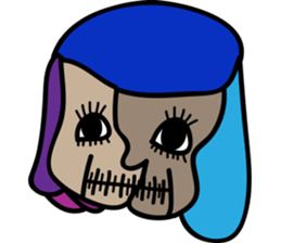 Conjoined twins sticker #15563496