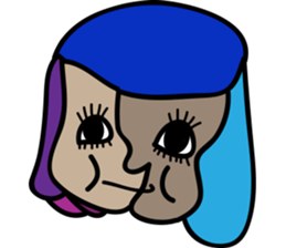 Conjoined twins sticker #15563498