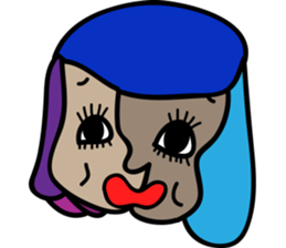 Conjoined twins sticker #15563499