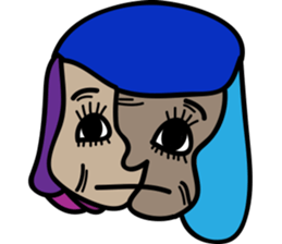 Conjoined twins sticker #15563501