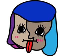 Conjoined twins sticker #15563505