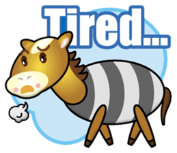 big horse boy sticker #15563519