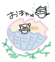 Animals travel in Australia sticker #15563614