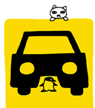 Animals travel in Australia sticker #15563616