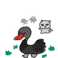 Animals travel in Australia sticker #15563618