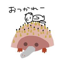 Animals travel in Australia sticker #15563623