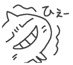 The cat which laughs. sticker #15563886