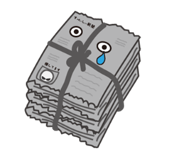 newspaper sticker #15564178