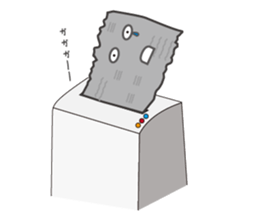 newspaper sticker #15564181