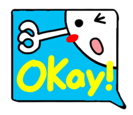 Simple English conversation. sticker #15564195