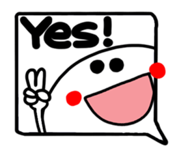 Simple English conversation. sticker #15564196