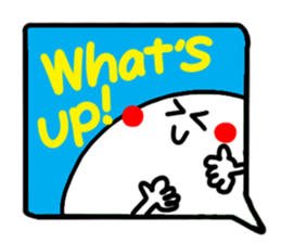 Simple English conversation. sticker #15564198