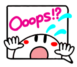 Simple English conversation. sticker #15564211