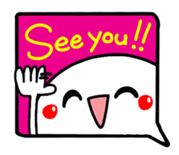 Simple English conversation. sticker #15564223