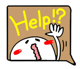 Simple English conversation. sticker #15564225