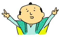 Sluggish samurai sticker #15564534