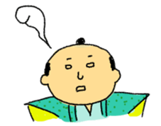 Sluggish samurai sticker #15564548