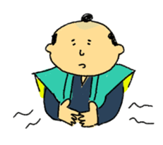 Sluggish samurai sticker #15564555
