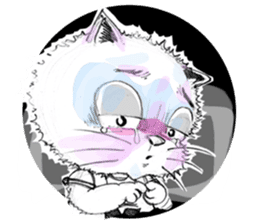 Maw Cat sticker #15564699