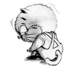 Maw Cat sticker #15564708