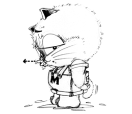 Maw Cat sticker #15564711