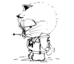 Maw Cat sticker #15564711