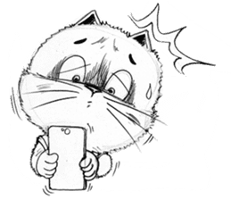 Maw Cat sticker #15564716